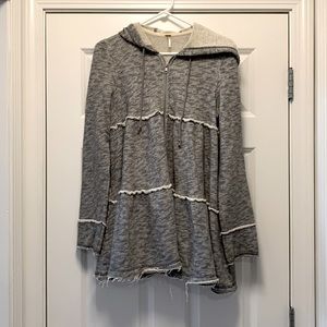 Free People tiered sweater